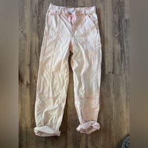 BDG Light Pink Wide Leg Pants